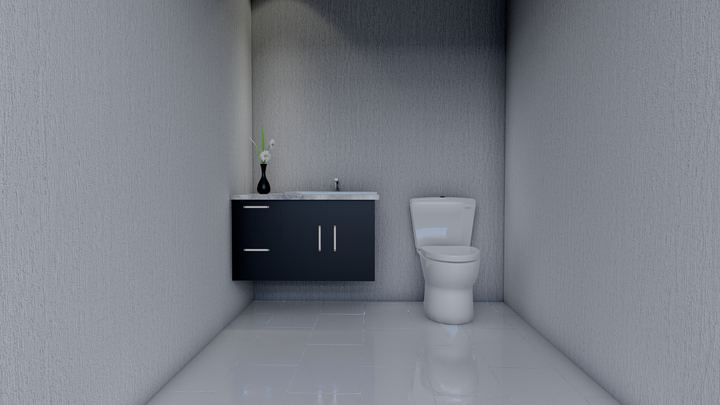 Salle de bain — variante noire
