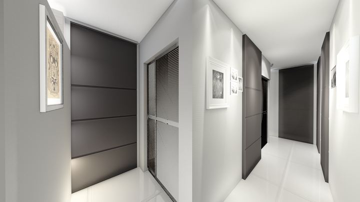Couloir et entrée principale