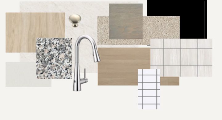 Palette de finitions claire