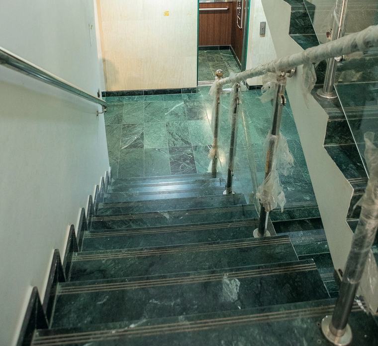 Escalier de marbre