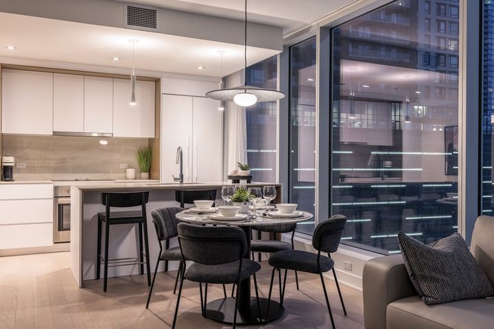 Penthouse — cuisine
