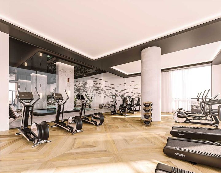 Salle d'entraînement